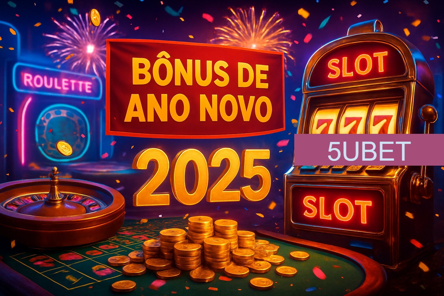 Promoções de Ano Novo no 5UBET